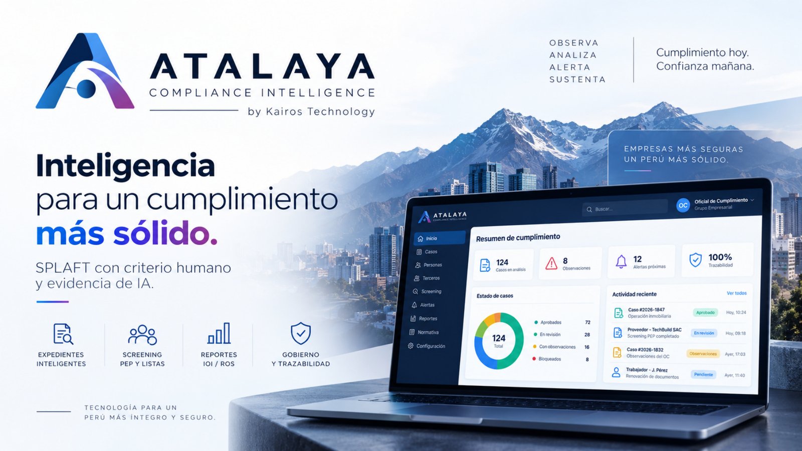 Atalaya: inteligencia de cumplimiento por Kairos Technology